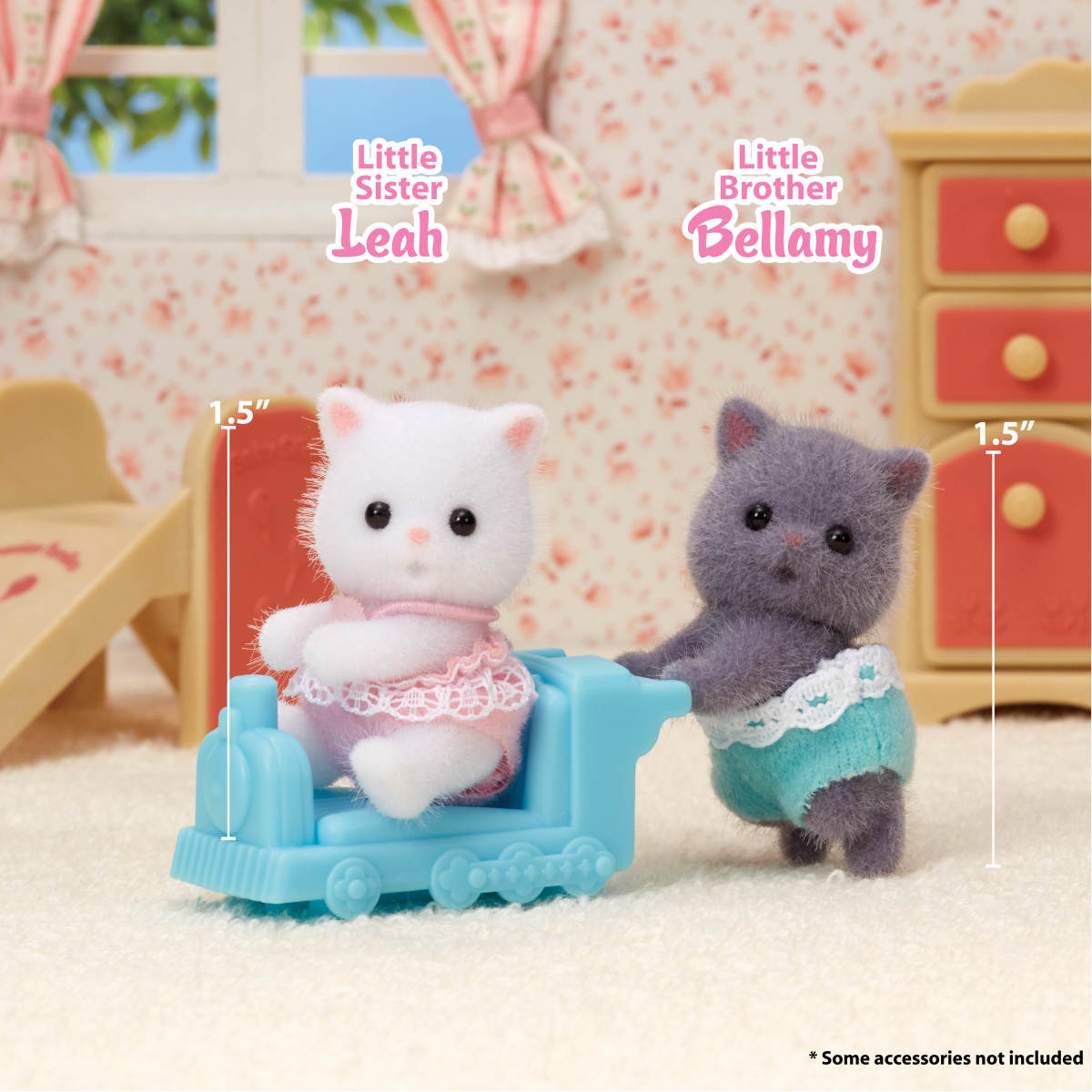 Calico Critters Persian Cat Twins