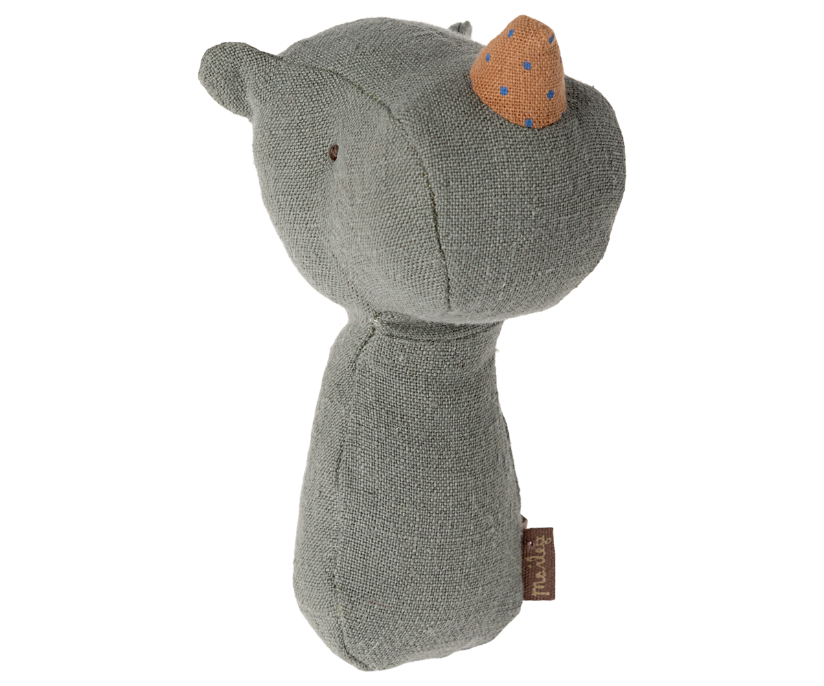 Lullaby Friend Rattles, Rhino