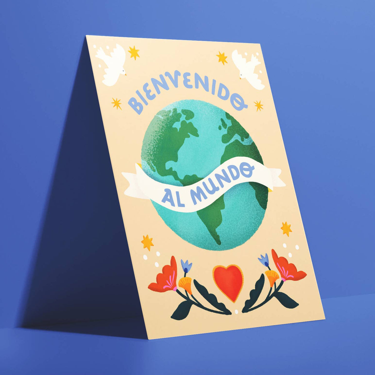Bienvenido Al Mundo - New Baby - Spanish Greeting Card