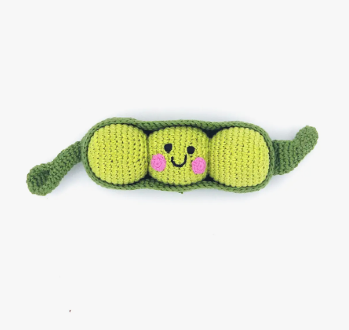 Crochet Fruits & Veggies Rattle