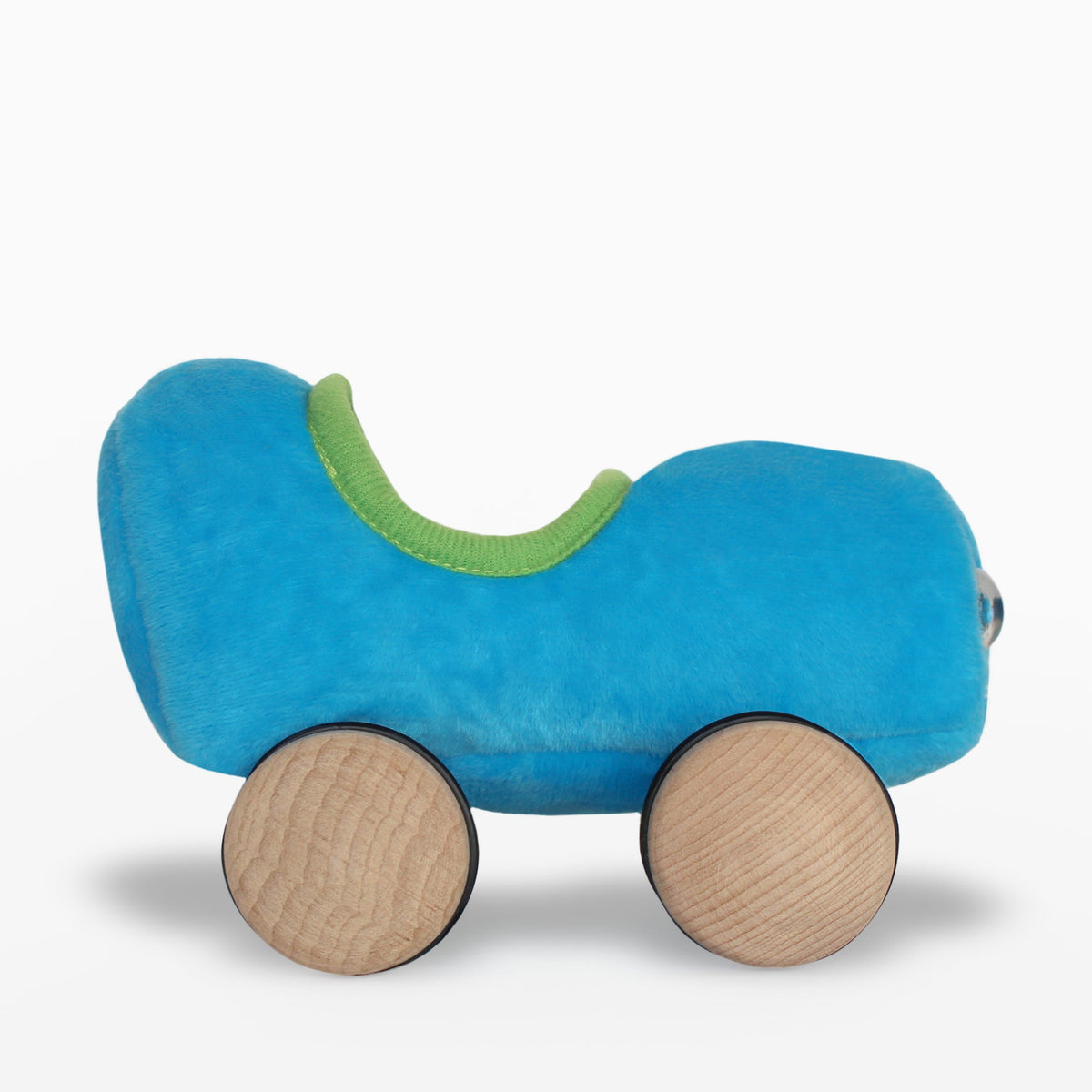 Huckle Cat Soft Toy w/Blue Car