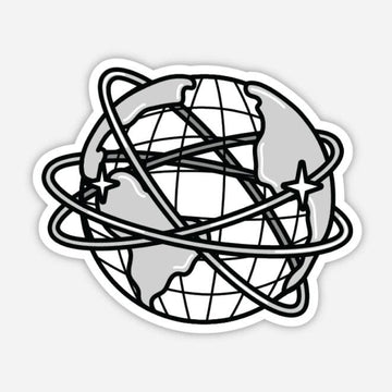 Unisphere Globe Queens 3" Sticker