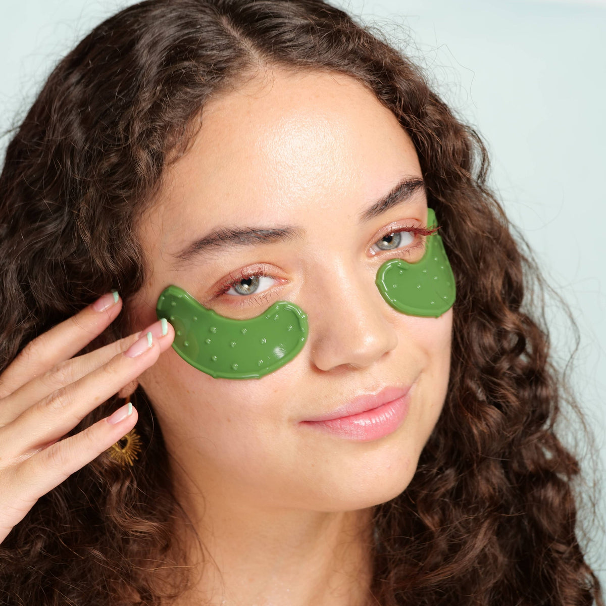 Pickle Shaped Hydrating Eye Patches - 8 Pack