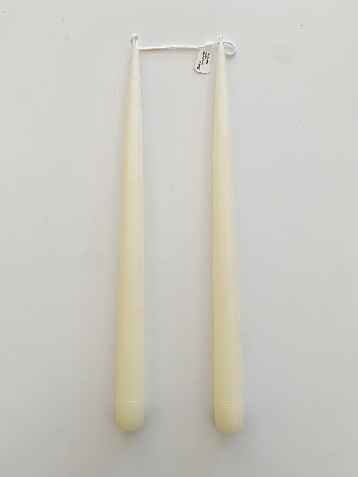 Hand-Dipped 13” Taper Candles (Set of 2, Maine-Made)