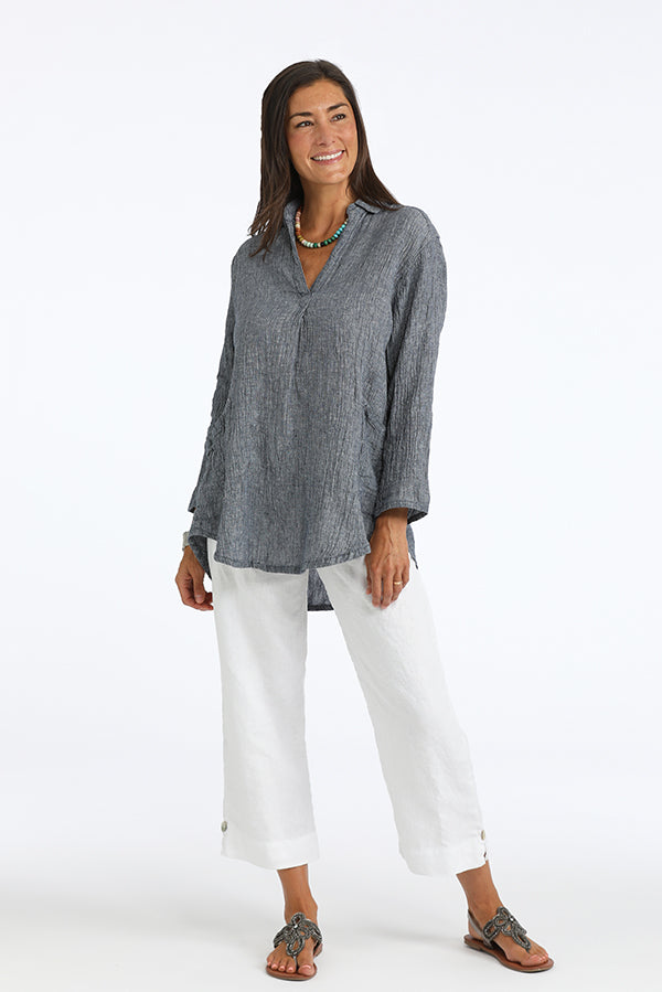 linen big shirt
