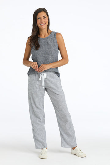 striped beach pant