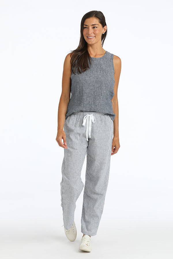 striped beach pant