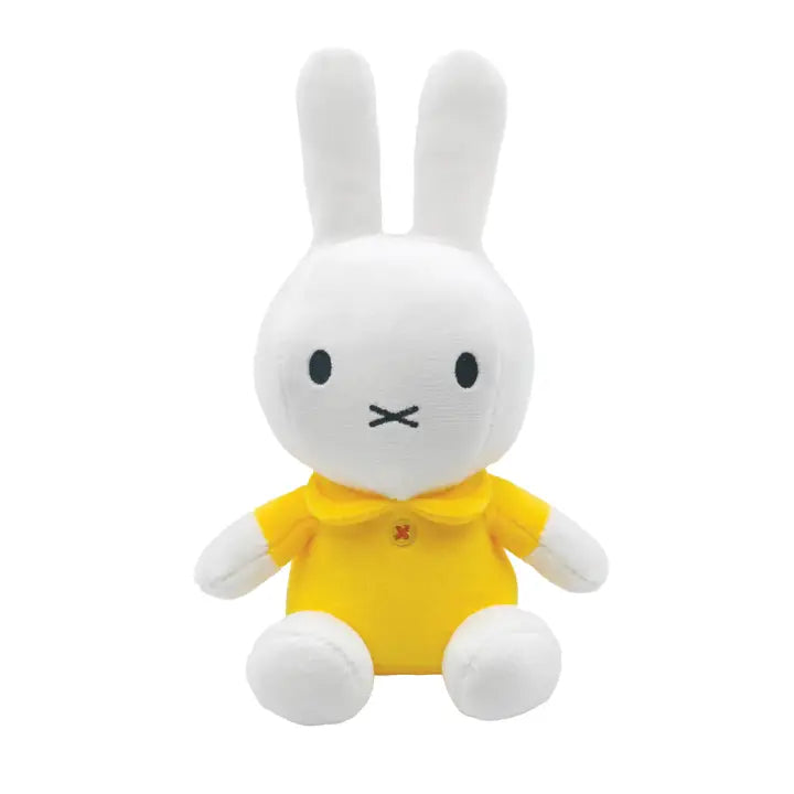 Miffy 8" Beanbag - White w/ Yellow Dress