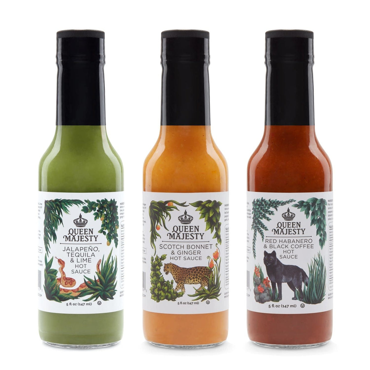 Queen's Majesty Hot Sauce 5oz.