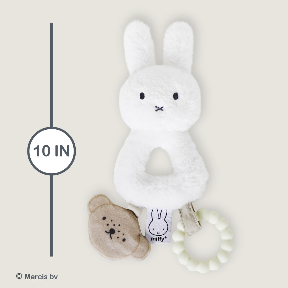 Miffy Baby - Ring Rattle