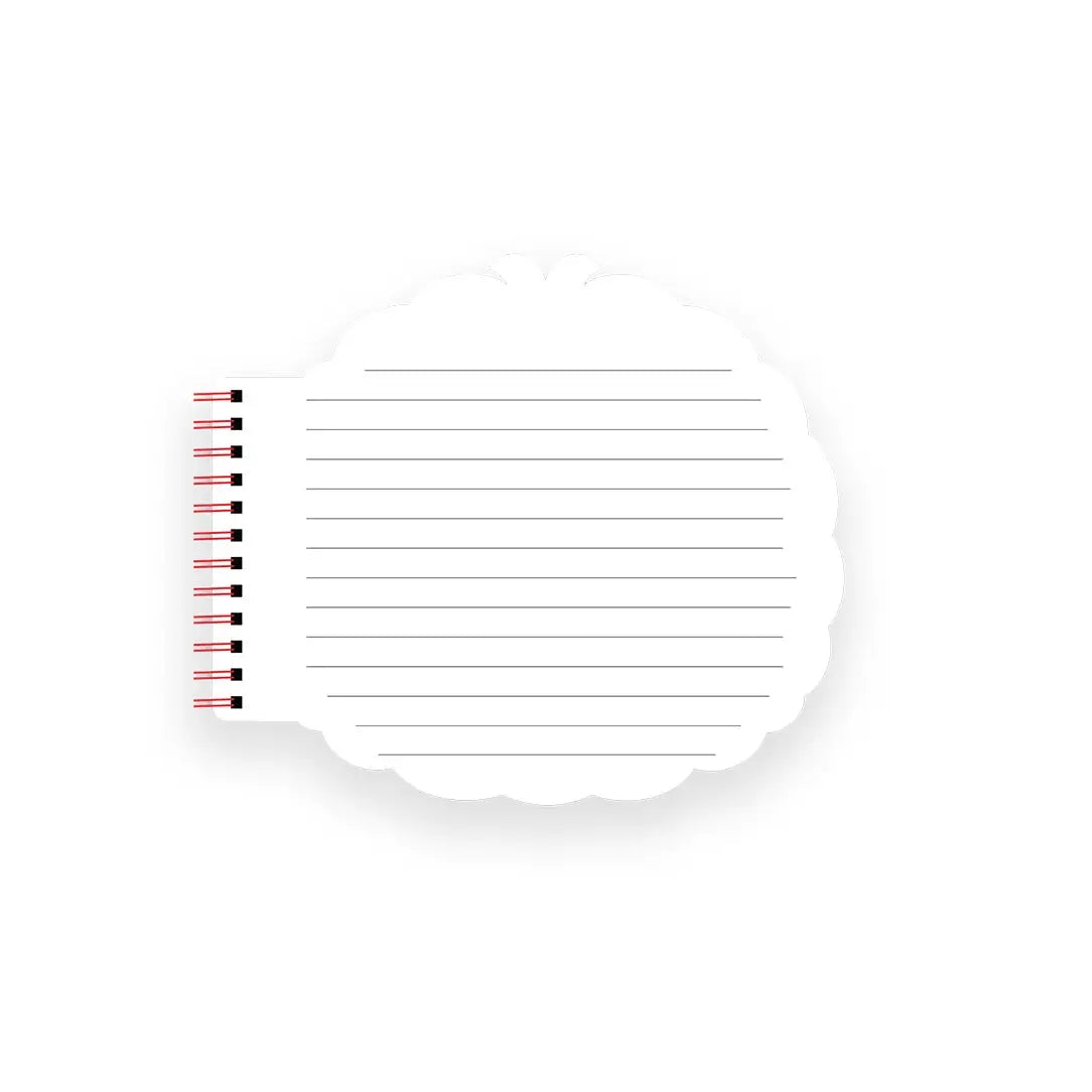 Monchhichi Die-Cut Notebook