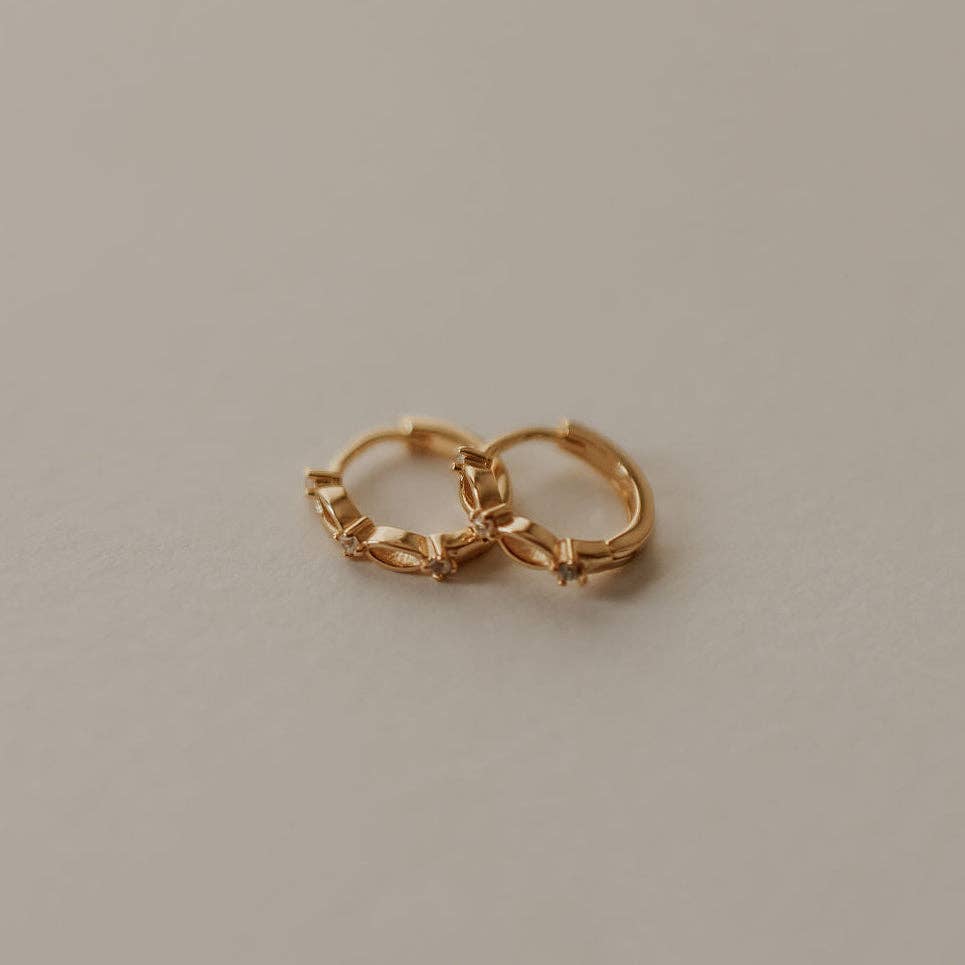 Isla Lace Hoops