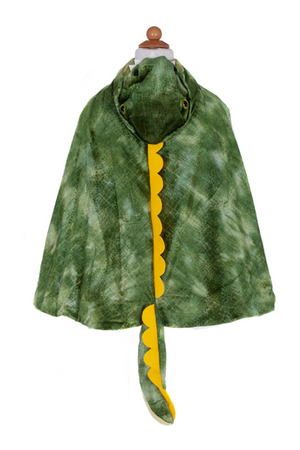T-Rex Hooded Dinosaur Cape, Size 4-5