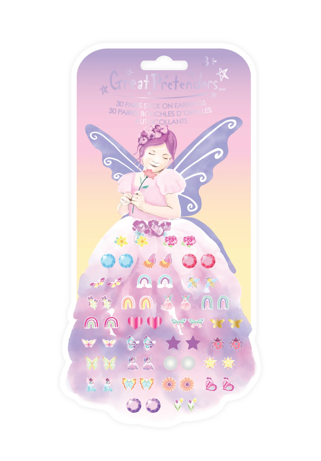Butterfly Fairy Triana Sticker Earrings