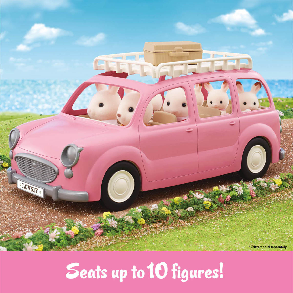 Calico Critters Family Picnic Van