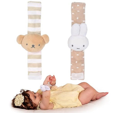 Miffy Baby - Wrist Rattle Set