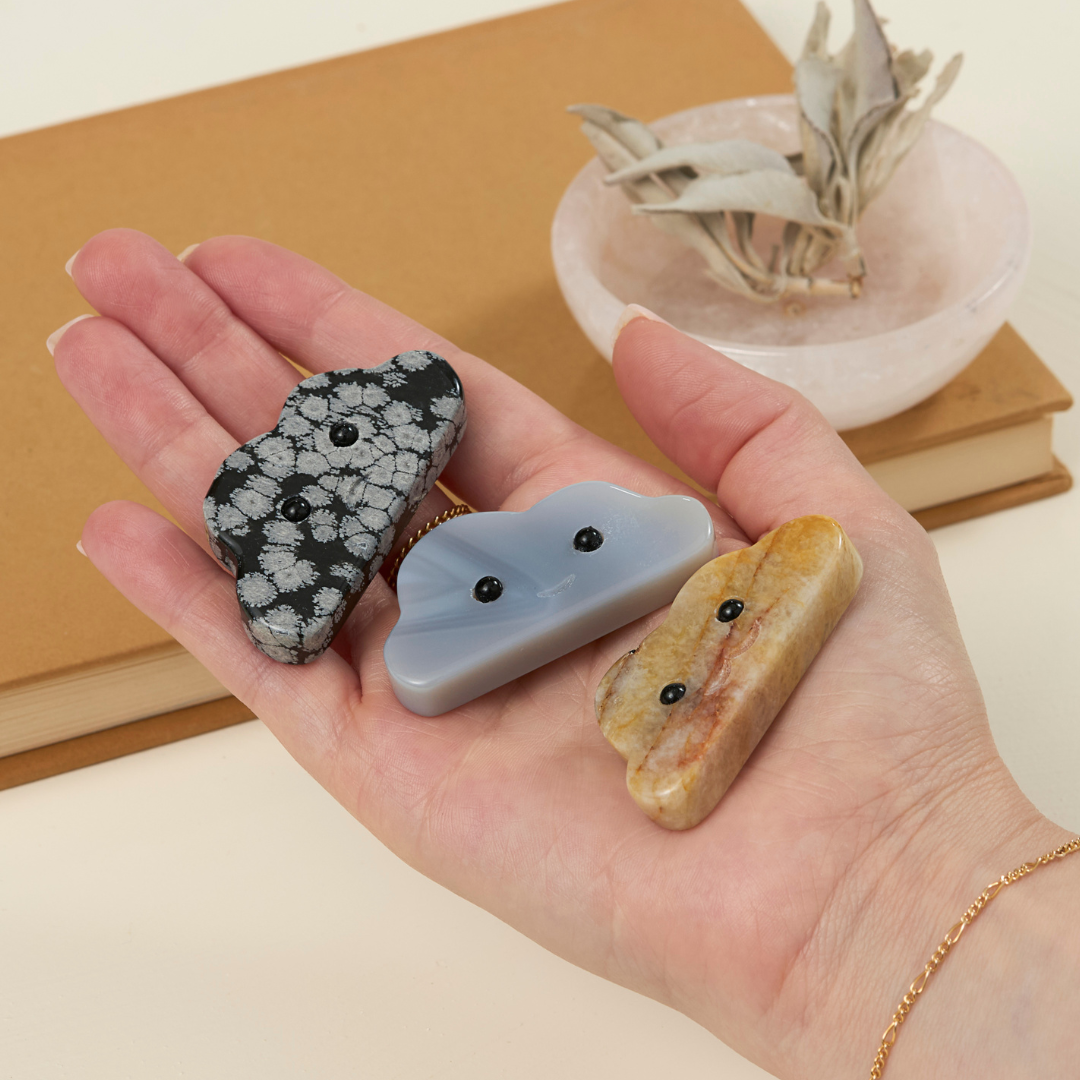 Crystal Cloud Friend Assortment Pet Rock
