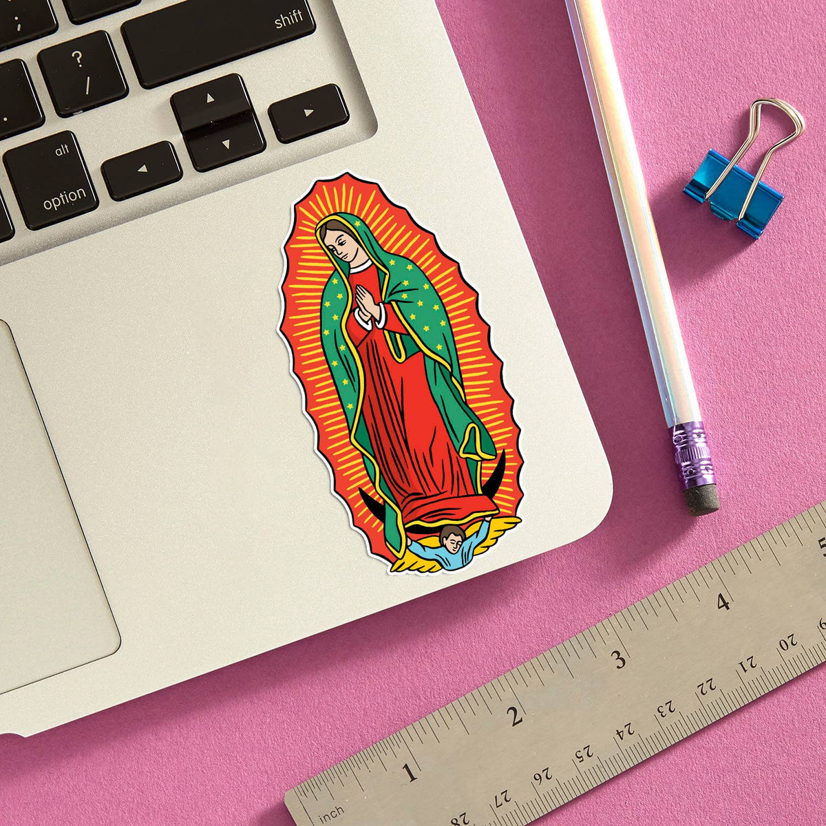 Virgin of Guadalupe Die Cut Sticker