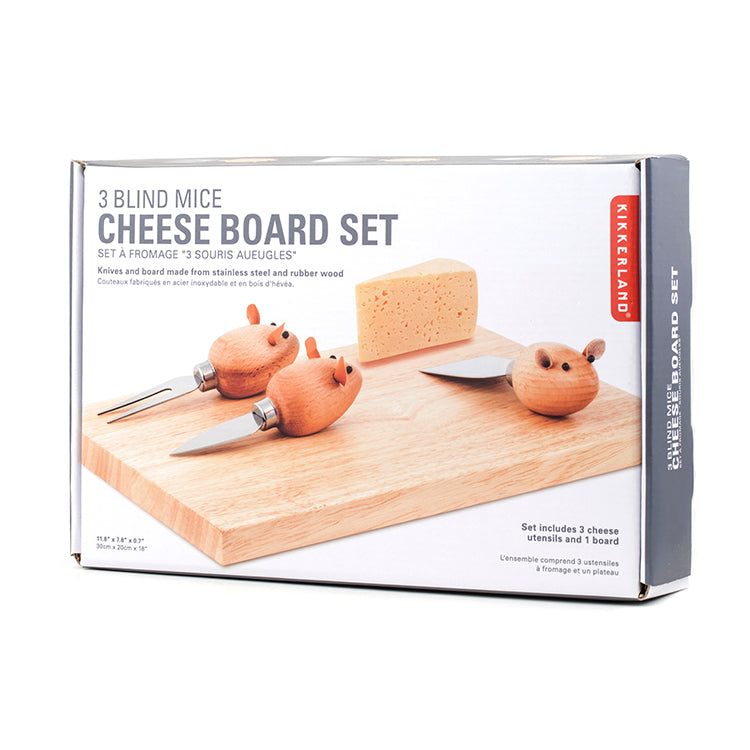 Mouse Cheese Board Set