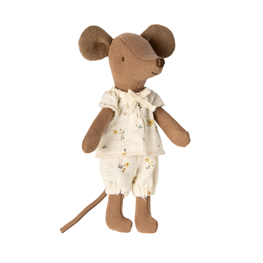 Big sister mouse in matchbox - Pyjamas