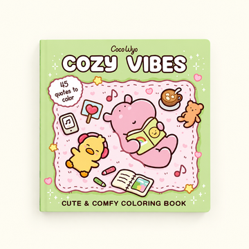 Cozy Vibes Coloring Book