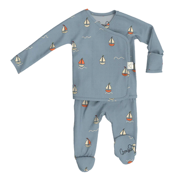 Skin to Skin Footie - Ahoy Baby