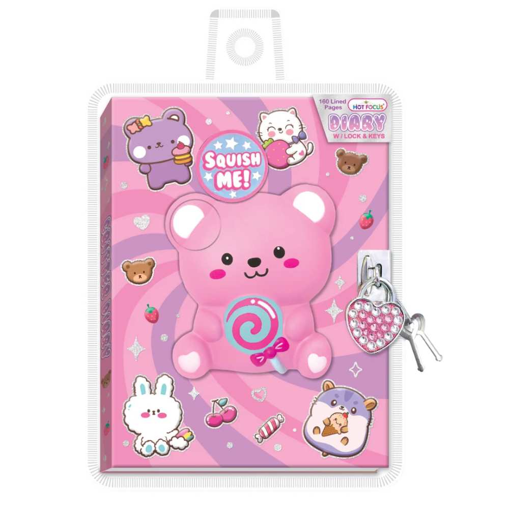 Diary with Lock & Keys, Critters