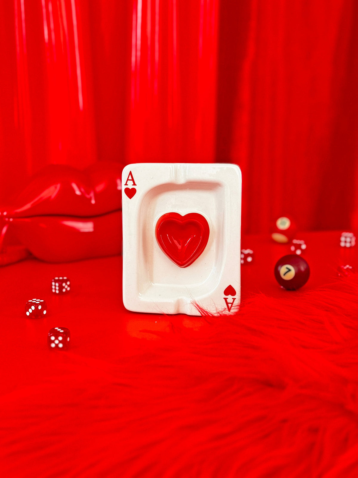 Ace of Hearts Ash Tray