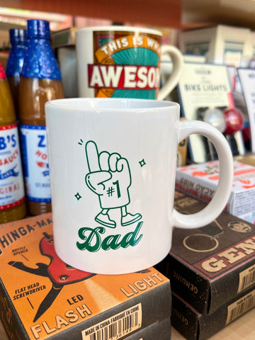 #1 Dad Mug