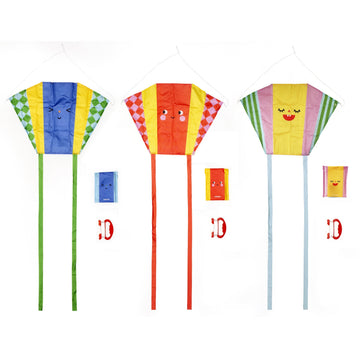 Kidoki Funny Faces Pocket Kites