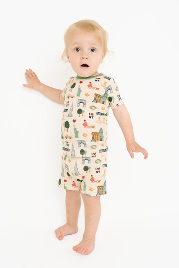 New York Bamboo Shorts Set