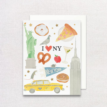 NYC Icons Greeting Card