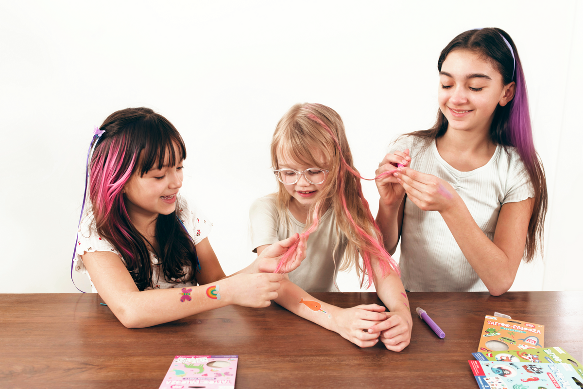 Hair Doodlers Hair Crayons - Set of 6 Colors