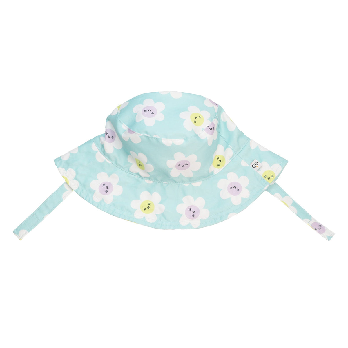 Baby/Toddler Printed Bucket Sunhat - Daisy 12-24M