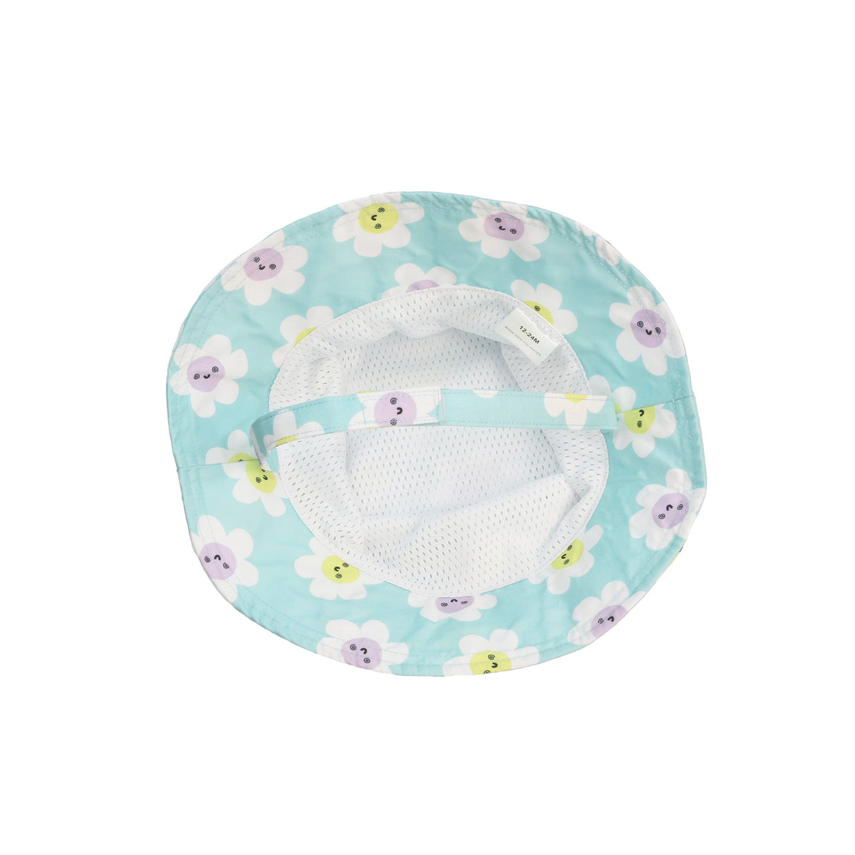Baby/Toddler Printed Bucket Sunhat - Daisy 12-24M