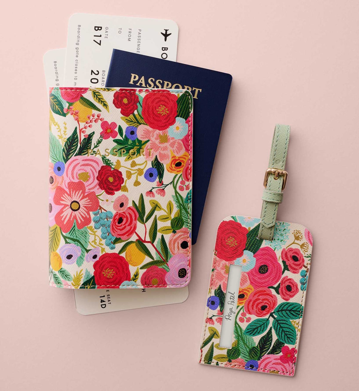 Garden Party Passport Holder
