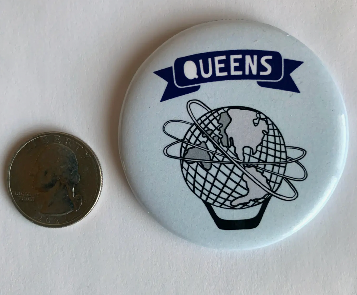 Queens Unisphere Globe Magnet