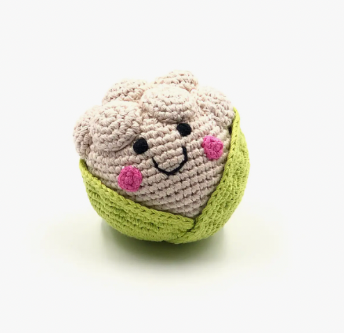 Crochet Fruits & Veggies Rattle