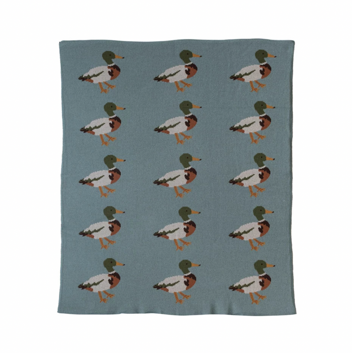 Duck Knit Baby Blanket