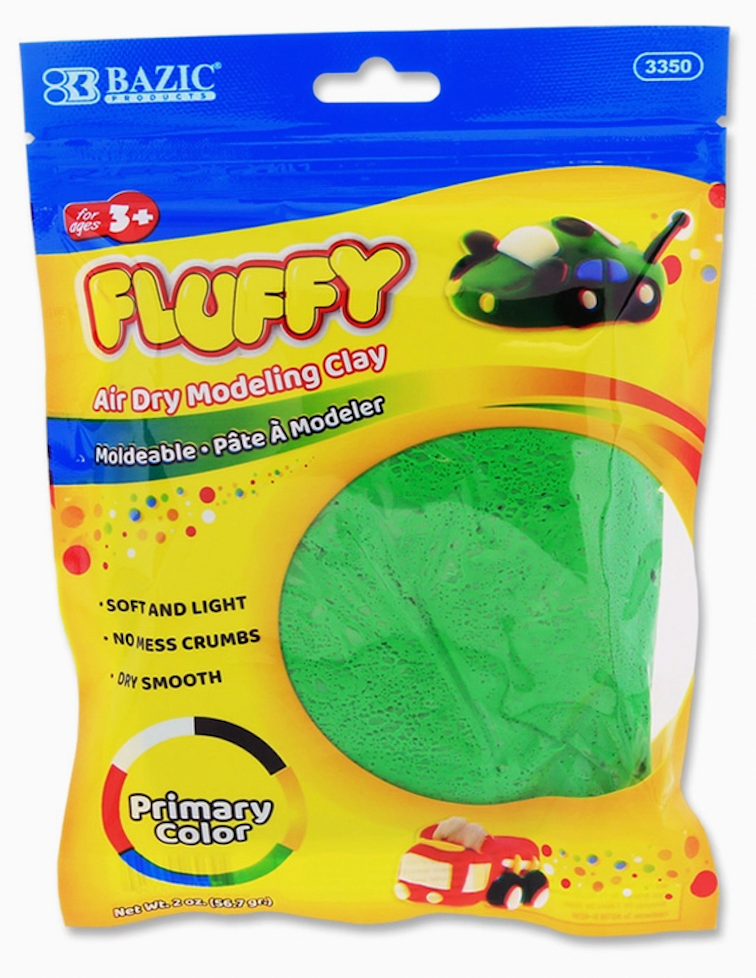 Air Dry Modeling Clay Primary Colors 2 oz.