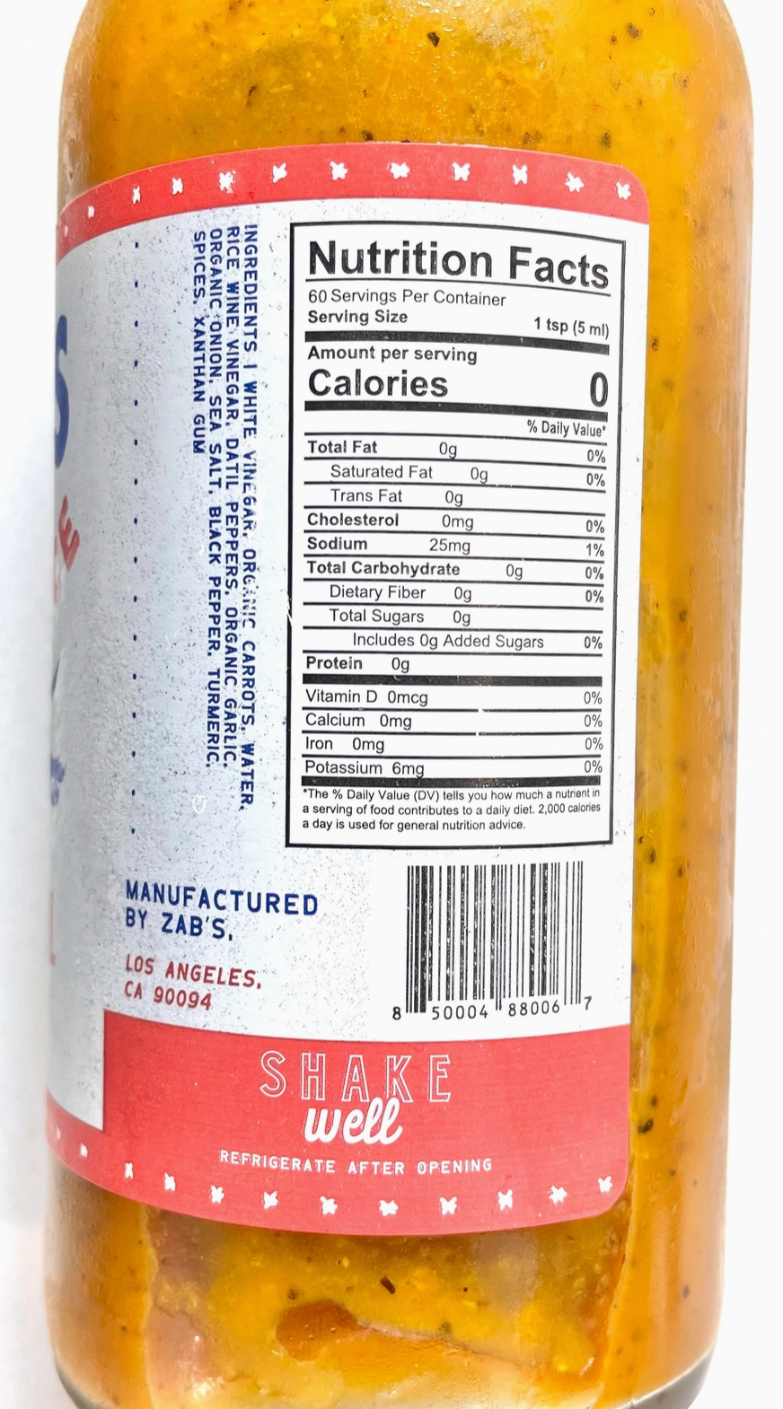 Zab's Original Hot Sauce