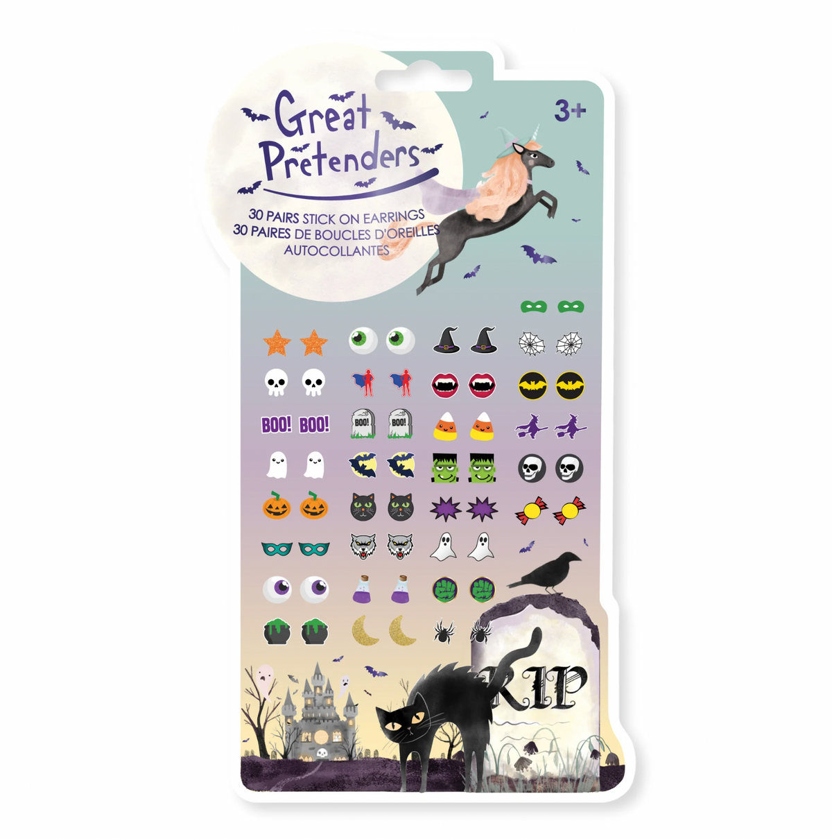 Halloween Sticker Earrings