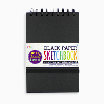 Small D.I.Y. Cover Sketchbook - Black