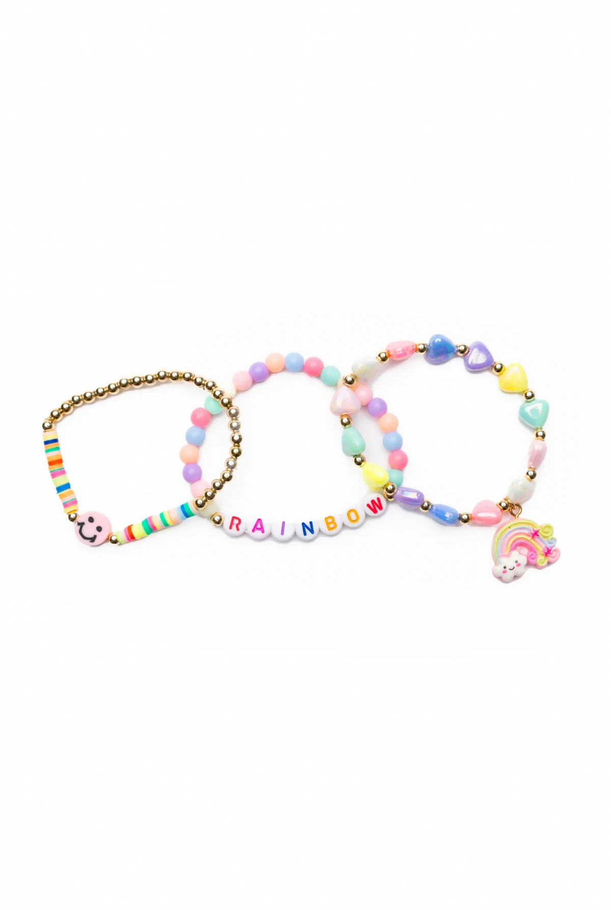 Rainbow Smiles Bracelet Set
