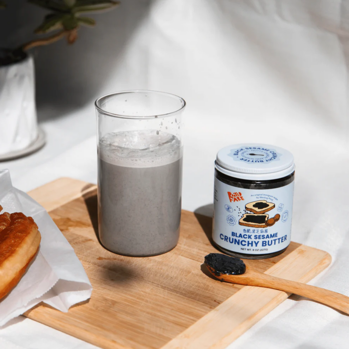 Crunchy Black Sesame Butter - 8 oz