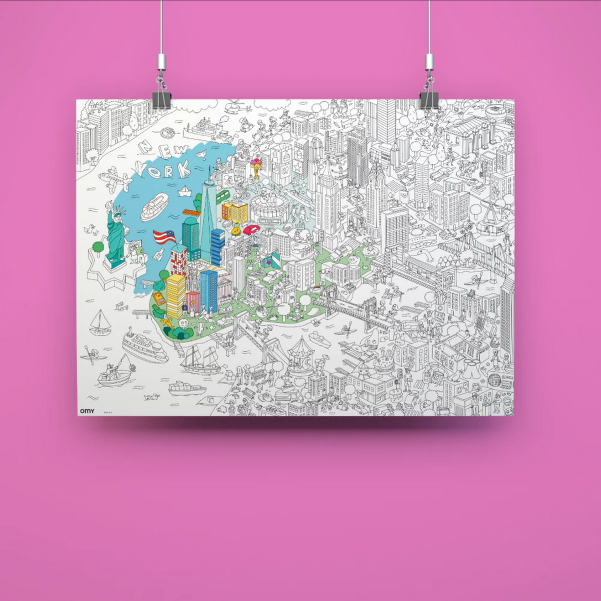 New York Giant Poster