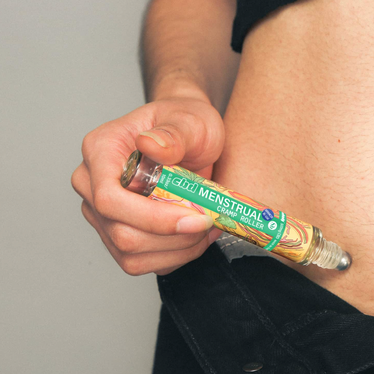 Menstrual Cramp Hemp Roller