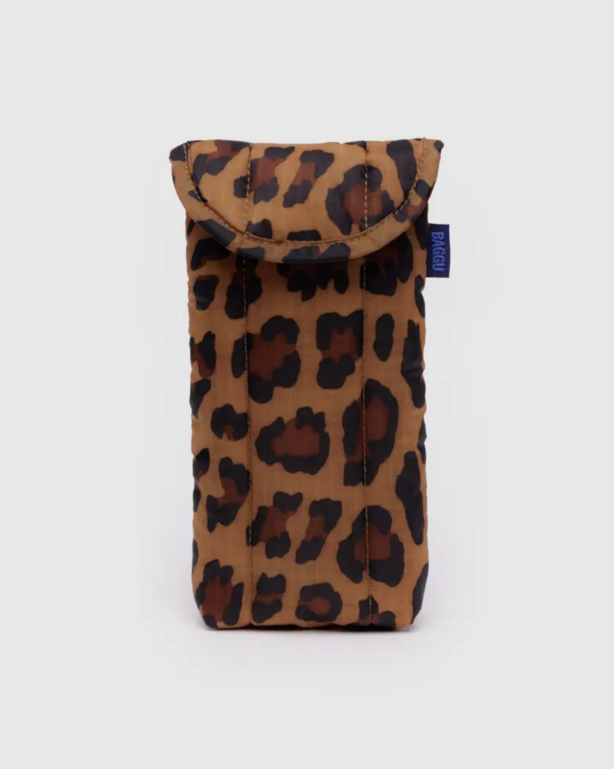 Puffy Glasses Sleeve Leopard