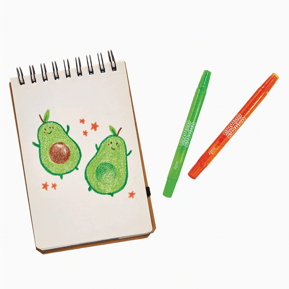 Yummy Yummy Scented Twist-Up Crayons - Set of 10