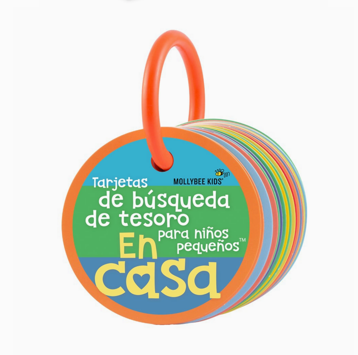 Toddler Scavenger Hunt Cards At Home - Spanish Edition